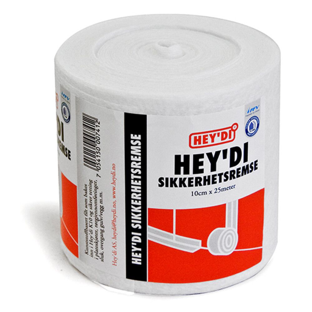 SIKKERHETSREMSE HEY'DI0.1X25M