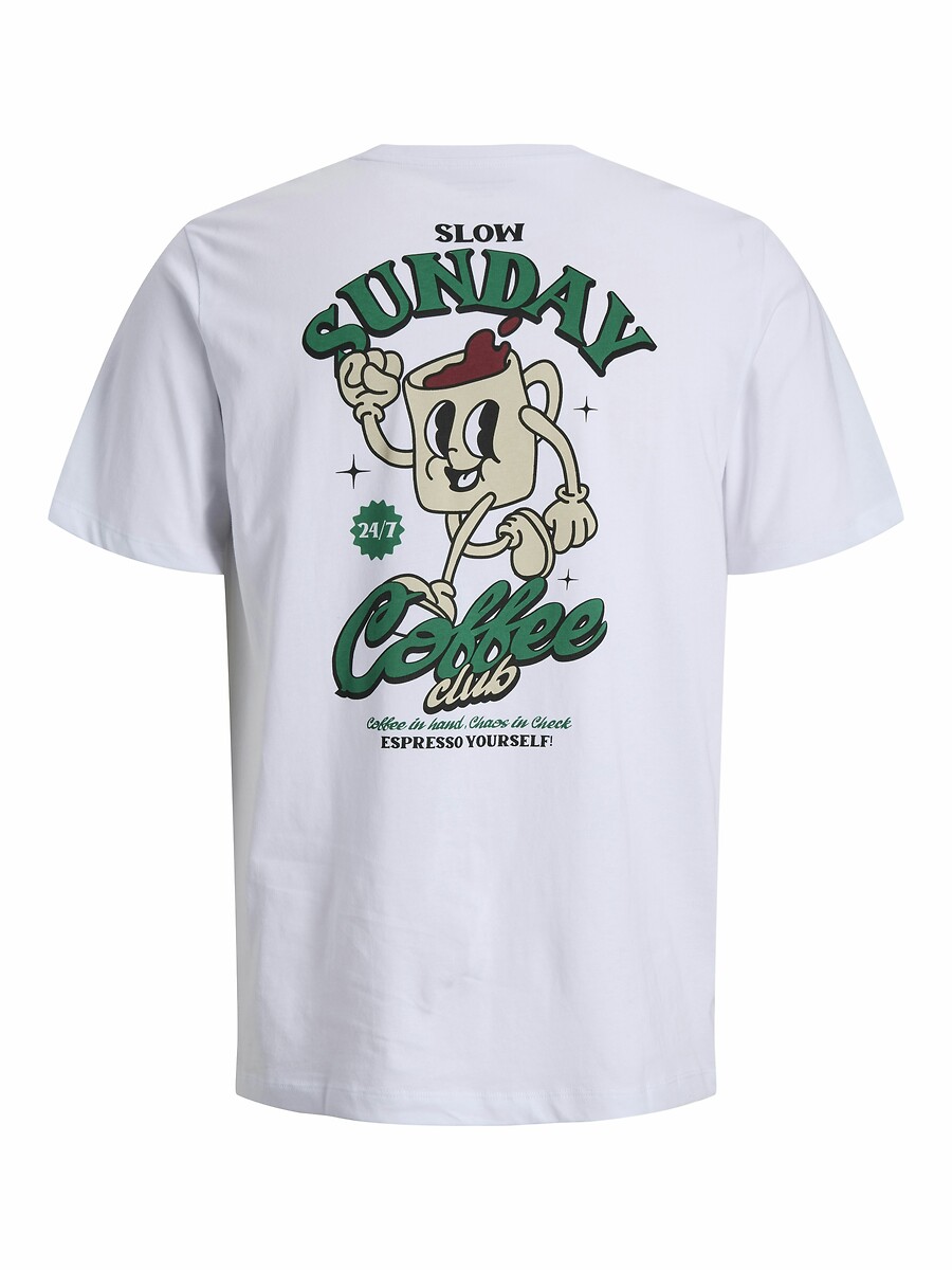 Camiseta JACK & JONES com estampa nas costas