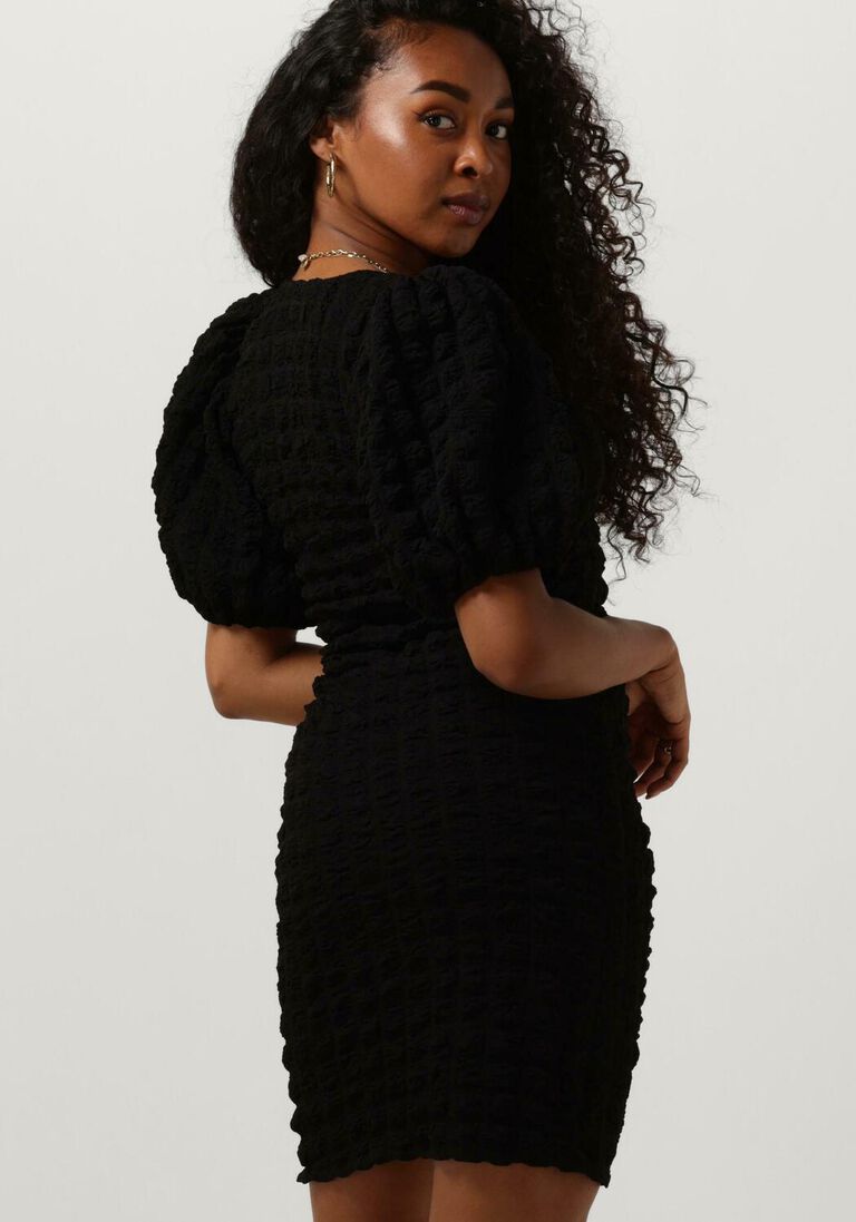 GESTUZ zwarte gestuz mini jurk allenygz ss dress