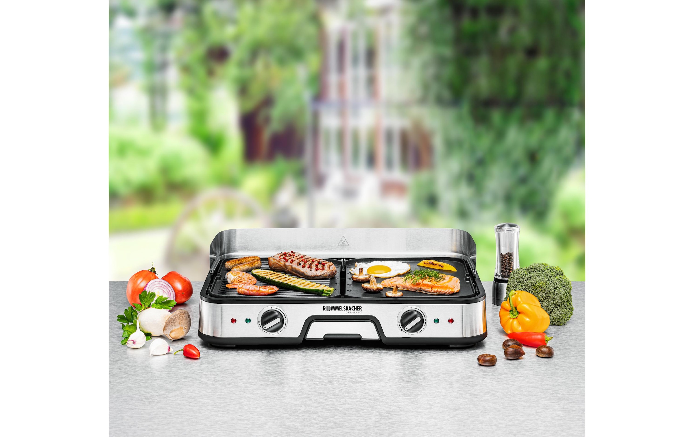 Rommelsbacher Tischgrill »BBQ 2025« 2000 W