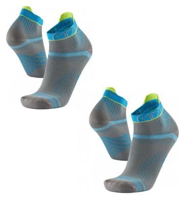 Chaussettes fines pour la course à pied sur route. Lot de 2 paires - Run Feel