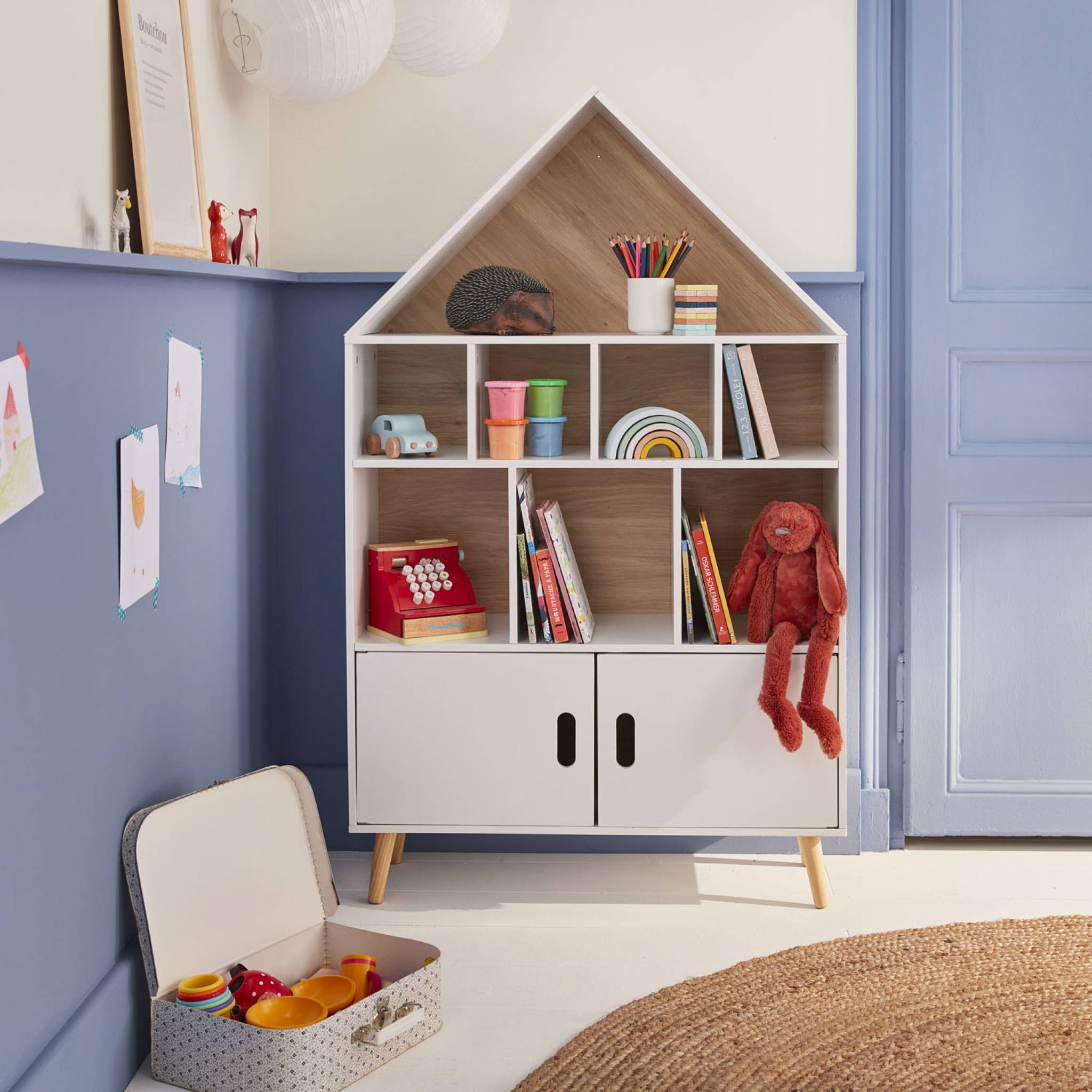sweeek - Kinderboekenkast huis