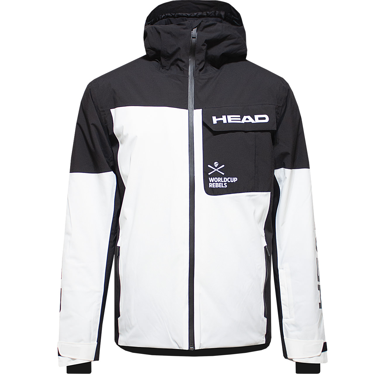 Head Skiwear Herren Skijacke RACE NOVA black-white | Skijacken | Skibekleidung | Herren | XSPO-Fashion
