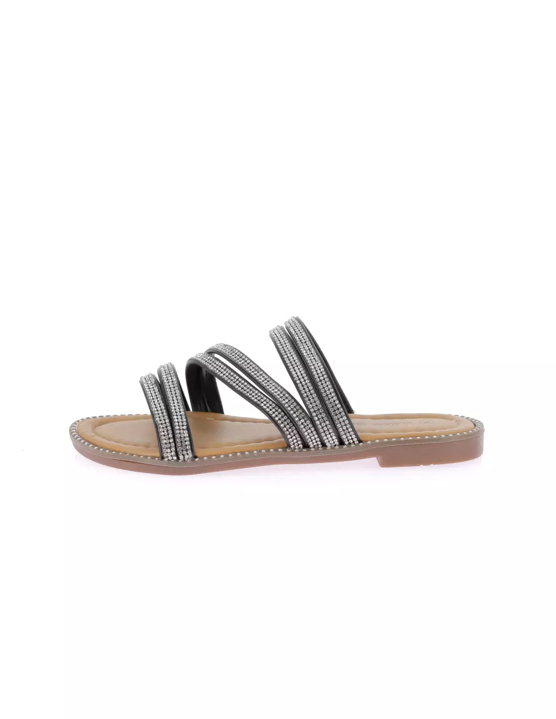 CLAUDIA GHIZZANI 2ER0040701-2100-HF - Mules & sabots BLACK-PU