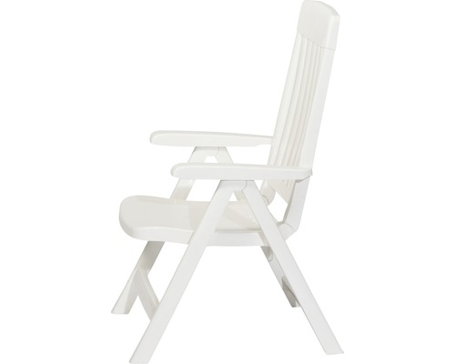 Palma Sieger klapstoel, kunststof, wit