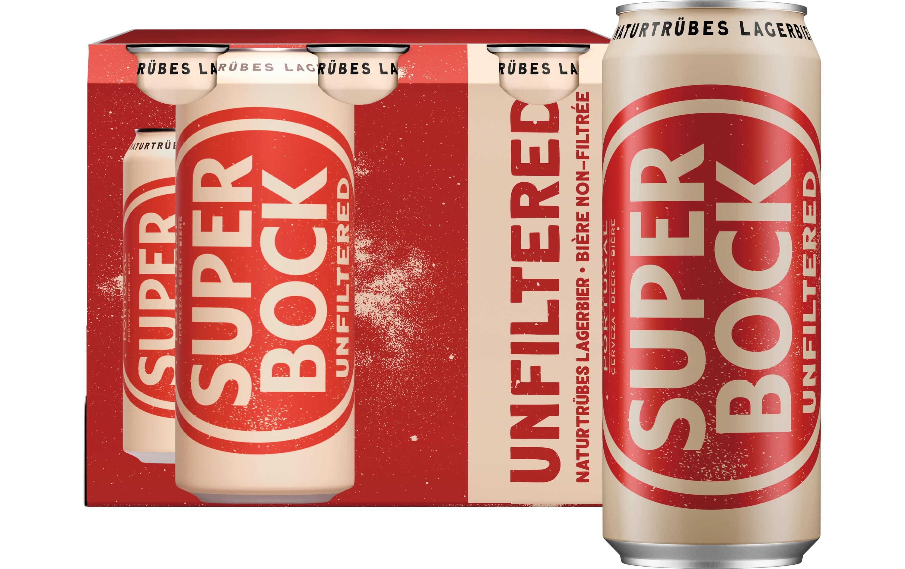 Bier Unfiltered 6 x 0.5 lUnfiltriertes Lagerbier mit vollmundigem Geschmack und fruchtigen Noten