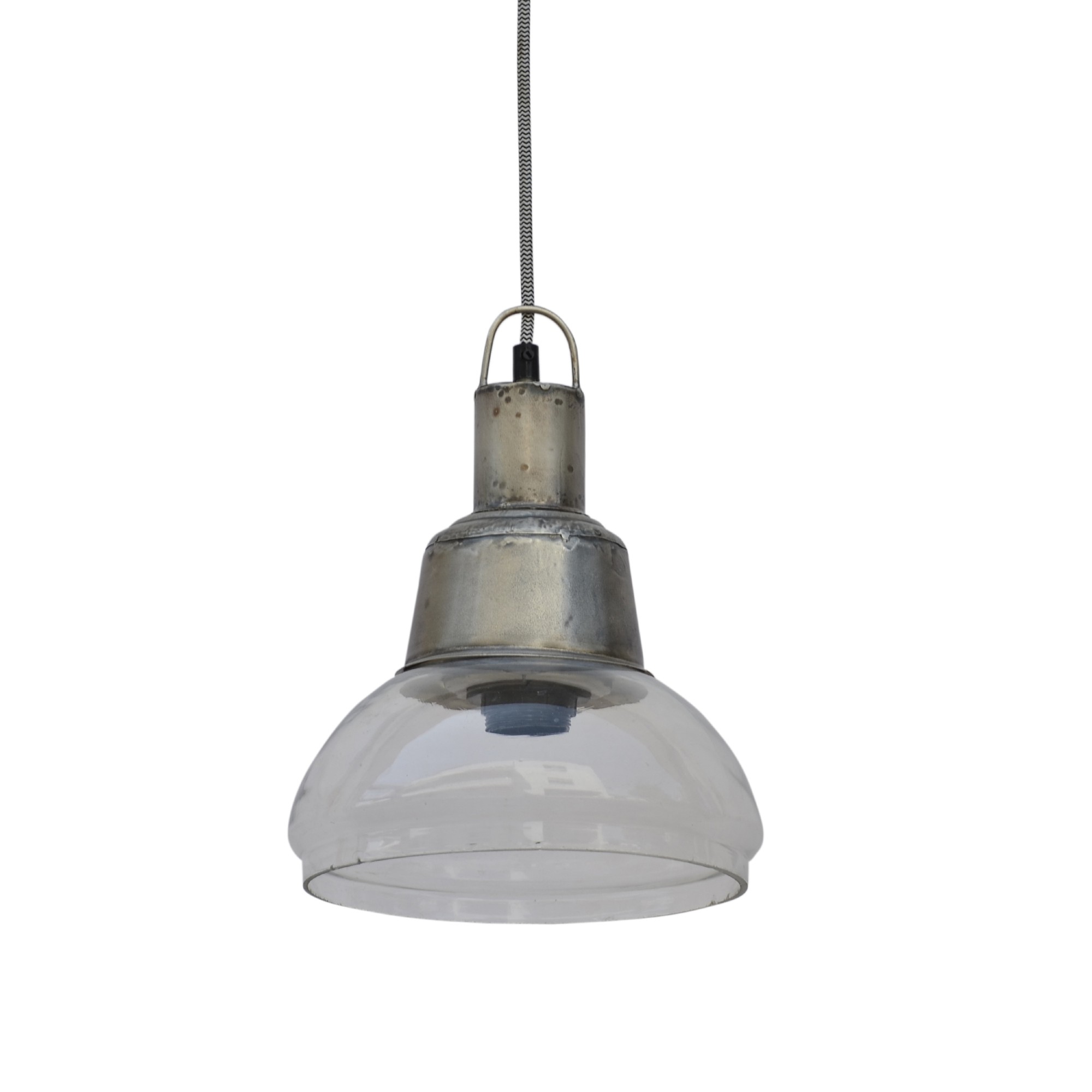 Lampe 'Jar', Glas, Ø 23 cm, H 29 cm von fischer's lagerhaus