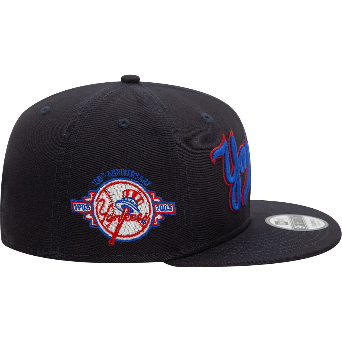 New Era 9FIFTY Wordmark Patch New York Yankees Snapback Cap