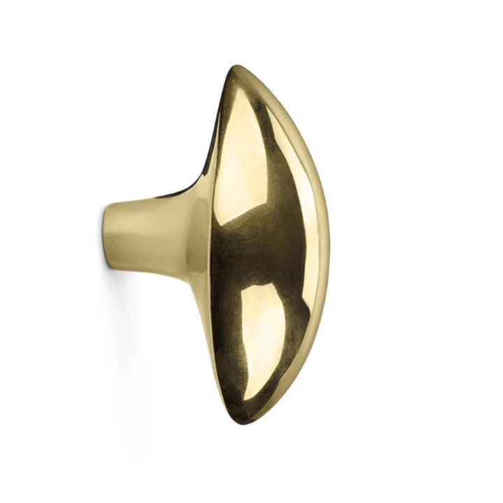 Ferm Living - Wandhaken Lemon, Messing