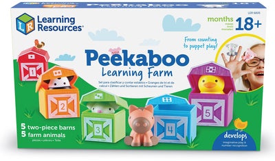 Learning Resources Peekaboo  Pedagogisk Lekesett Bondegård