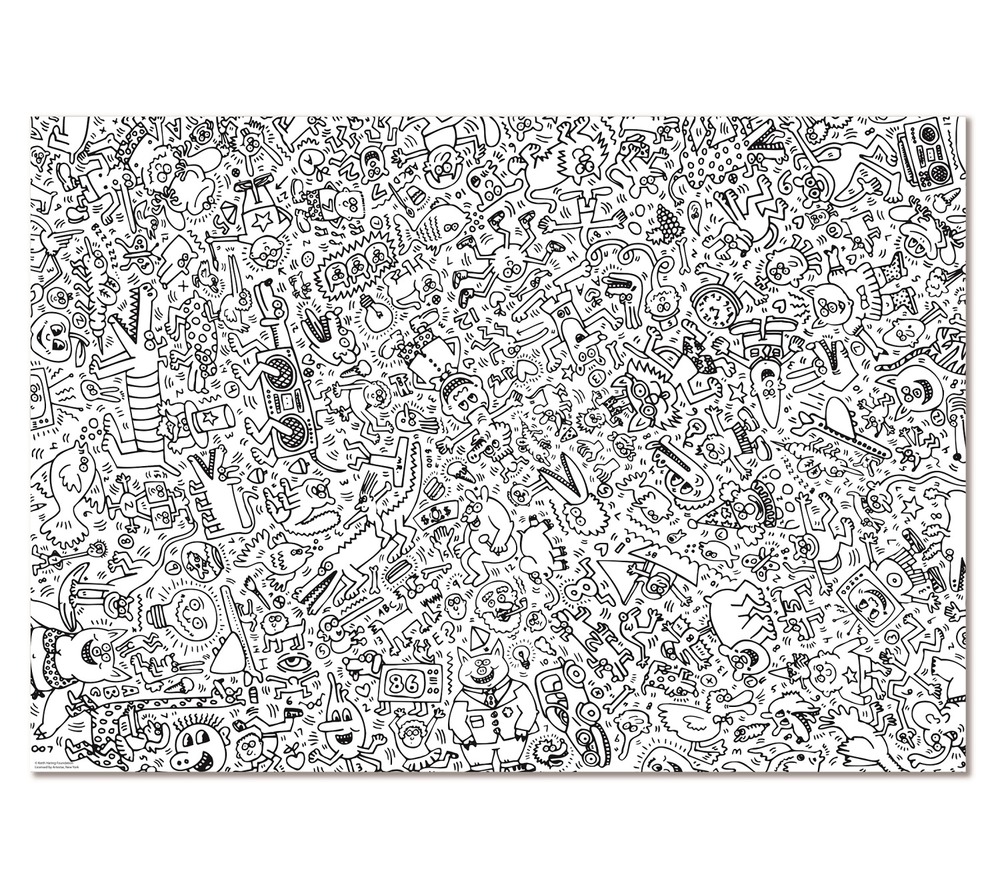 Puzzle keith haring 1000 pièces