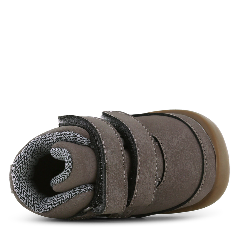 Shoesme Water-Proof grijze bootie Microfiber leer | Jongens schoenen
