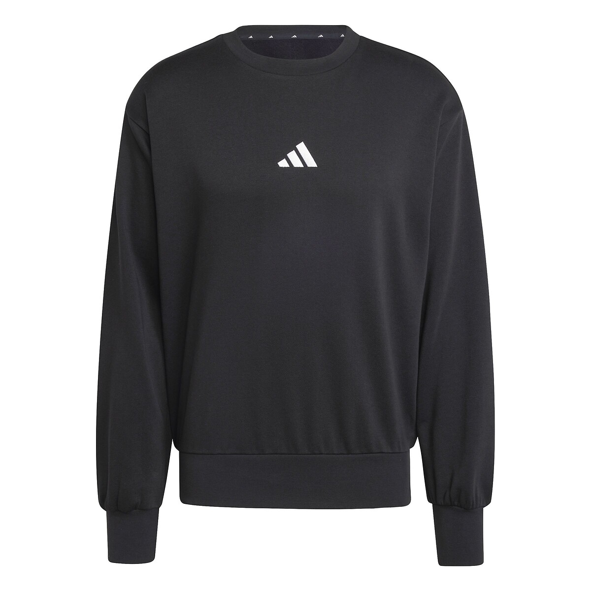 ADIDAS ROUPAS ESPORTIVAS<br>Suéter plano com gola redonda Essentiel Feelcozy