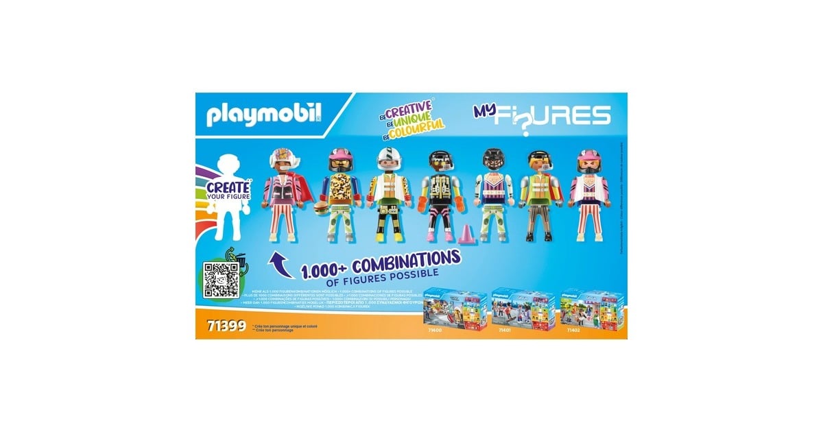 PLAYMOBILMy Figures - Stuntshow Constructiespeelgoed  (71399)
