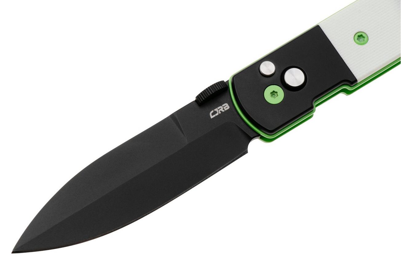 CJRB Locust J1951-BBW PVD AR-RPM9, Black Aluminium White G10, zakmes