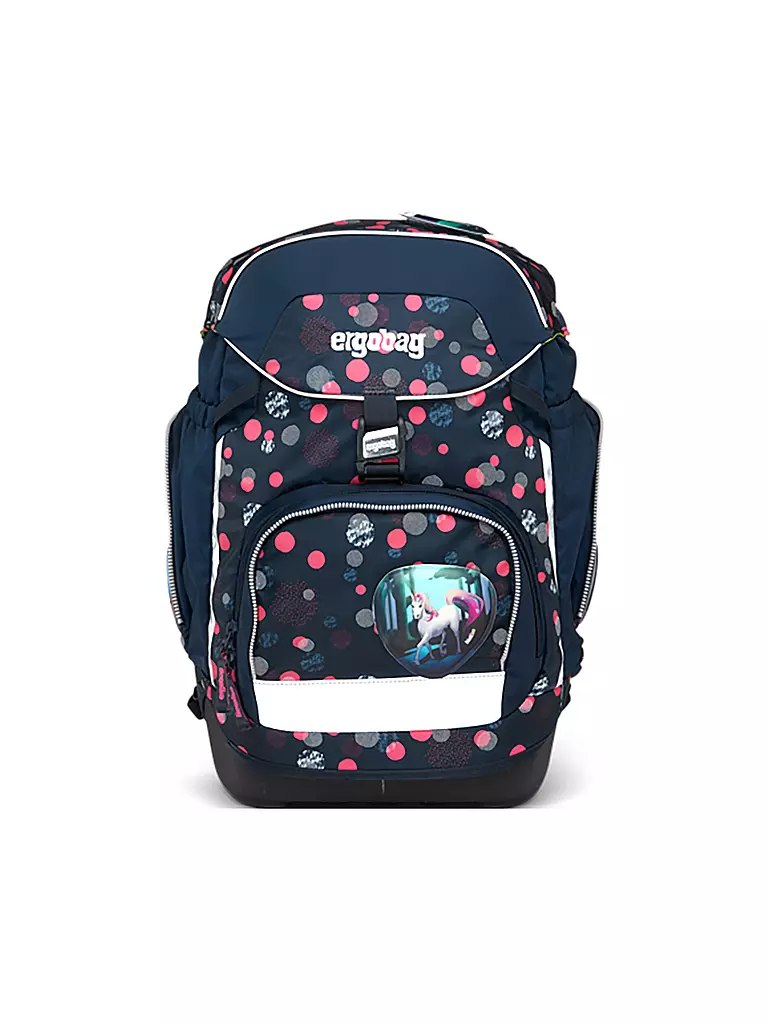 ERGOBAG Schultaschen Set 6tlg PACK Reflex Glow - PhantBärsi dunkelblau