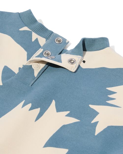 sweat bébé oiseaux bleu