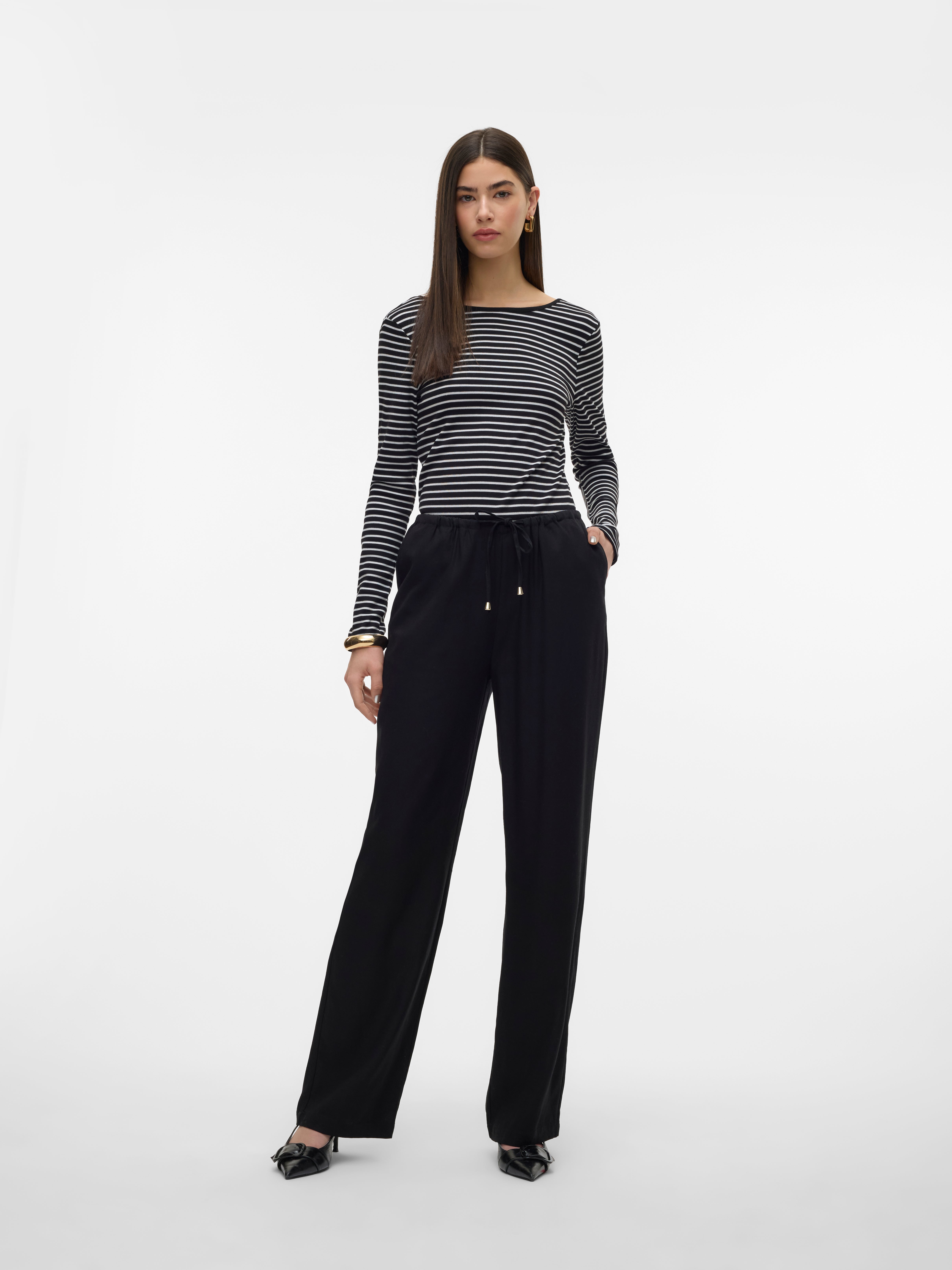 VMDINNA Mid waist Broek