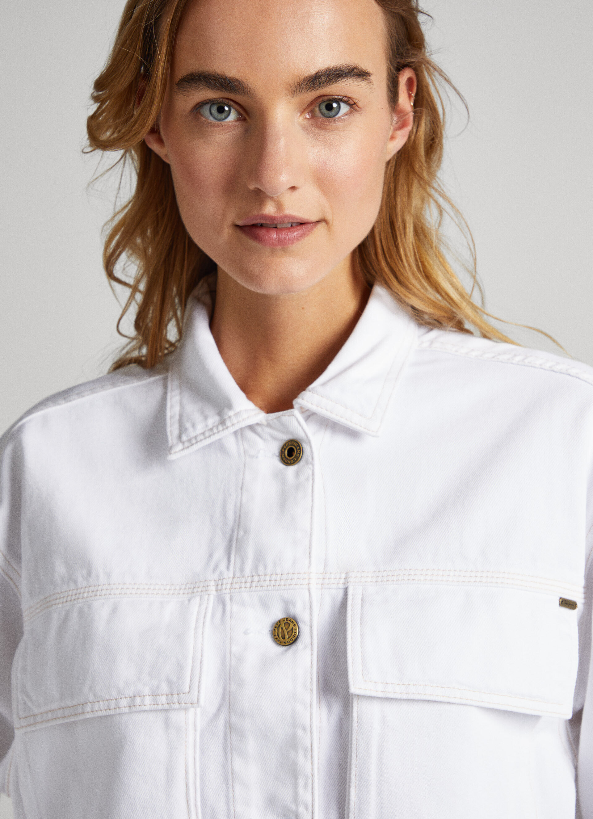 JAQUETA JEANS BOXY