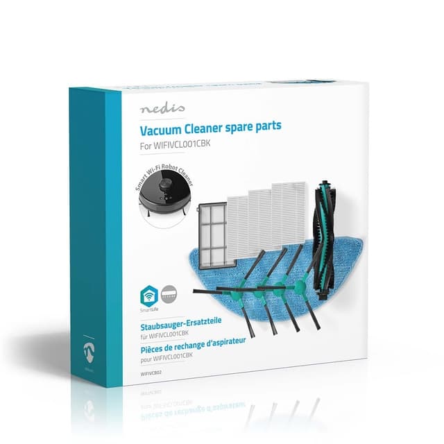 Nedis Støvsuger Reservedele | Egnet: WIFIVCL001CBK | HEPA Filter | H12