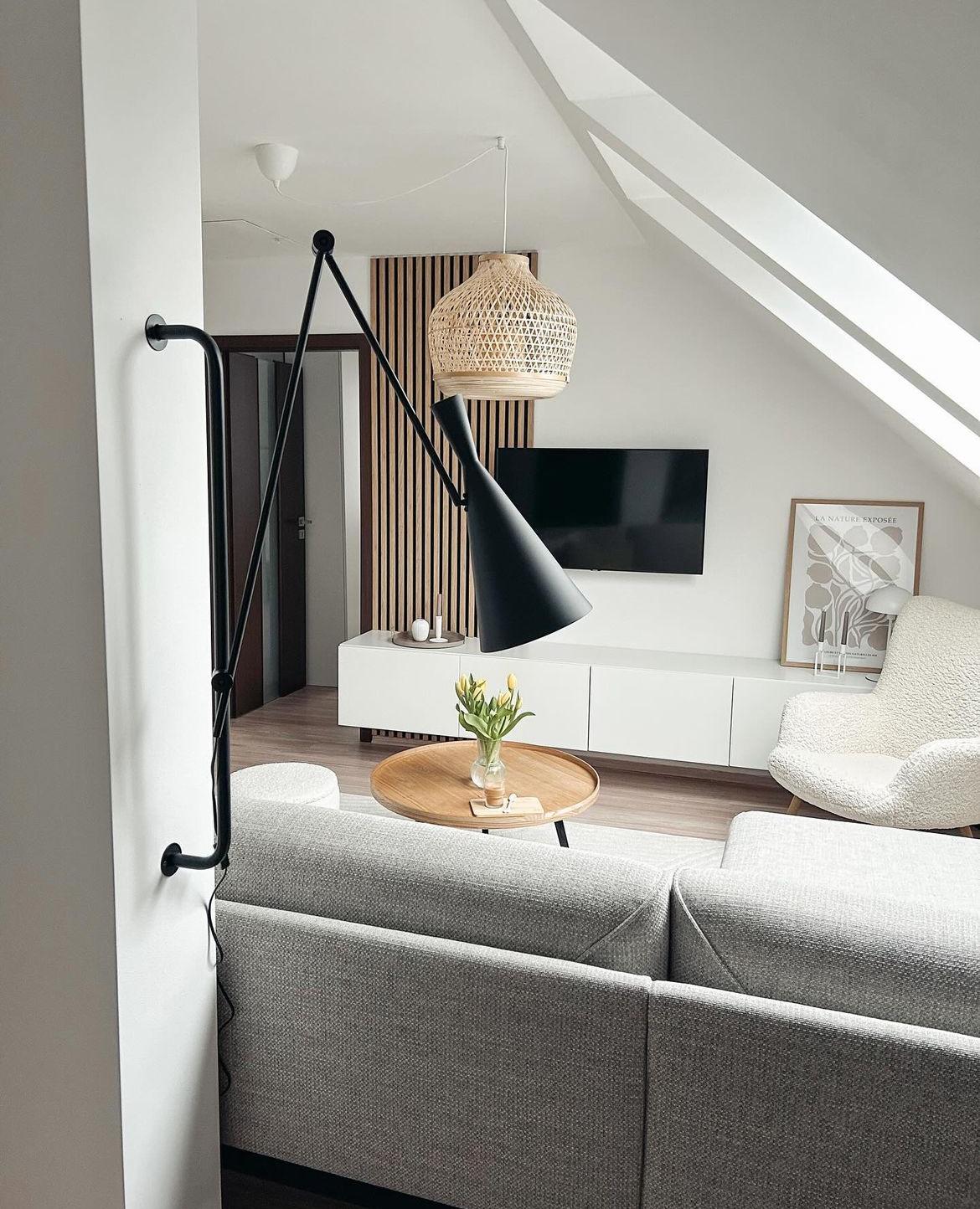 Wandlamp MARISA verstelbaar Metaal Zwart