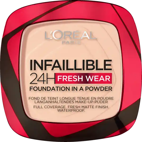 Foundation Puder Infaillible 24h Fresh Wear Waterproof 180 Rose Sand