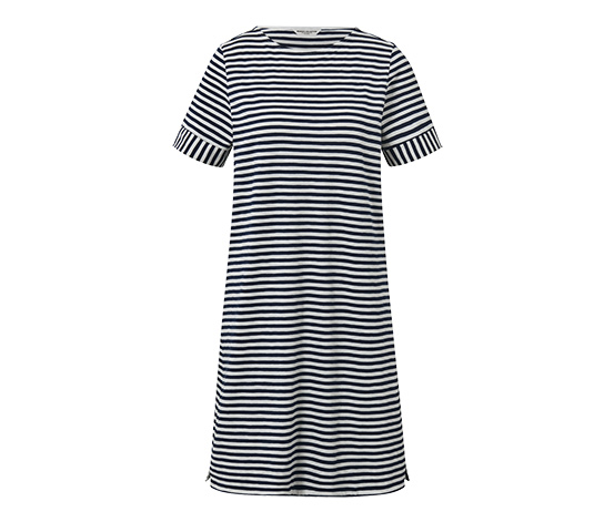 Gestreiftes Jerseykleid