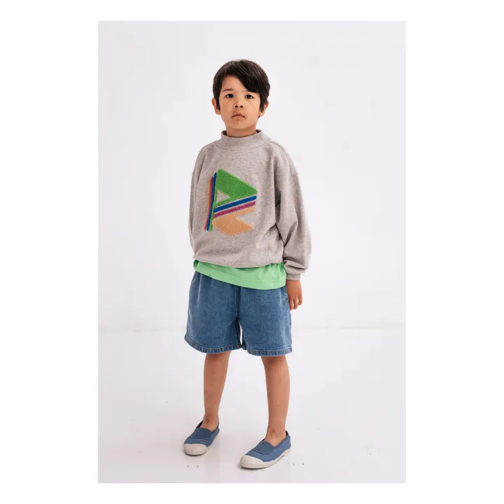 Repose AMS Sweat Coton Bio Comfy | Gris chiné