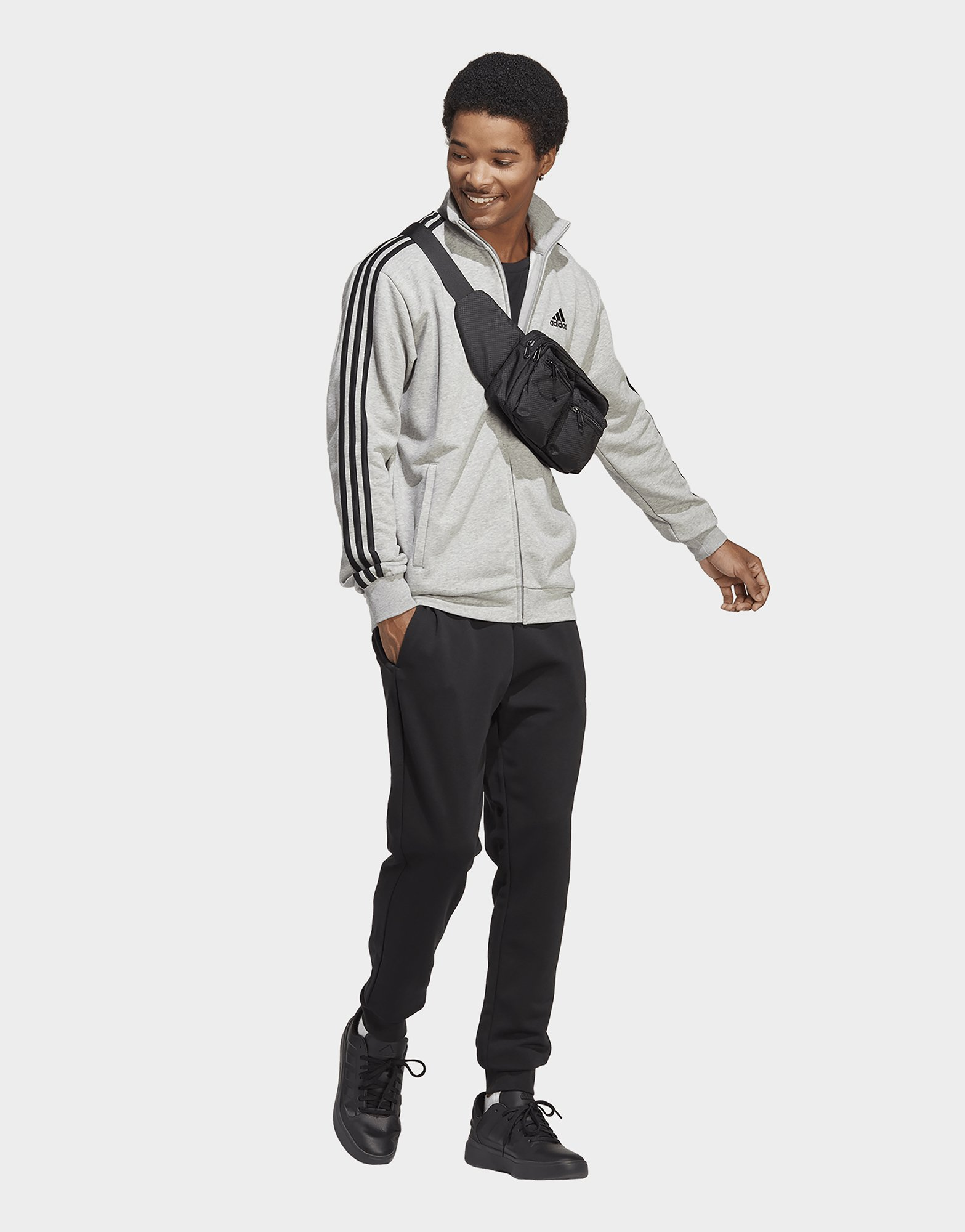 adidas Survêtement en molleton Basic 3-Stripes