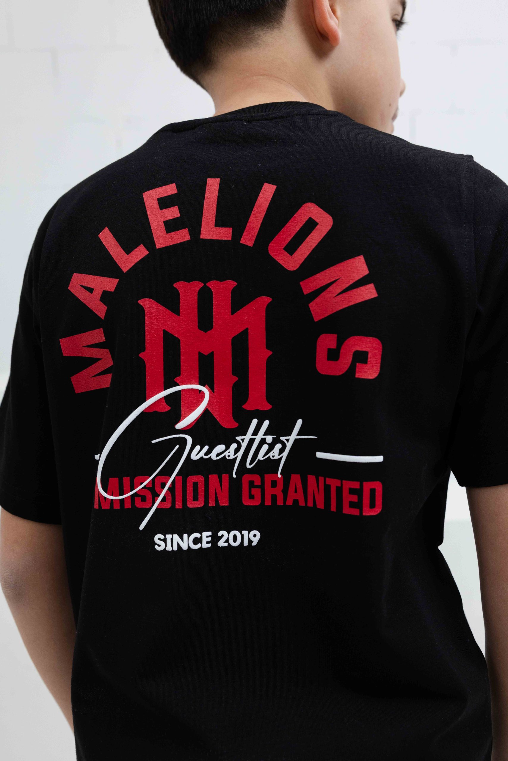 Malelions Icon T-Shirt Kids Zwart