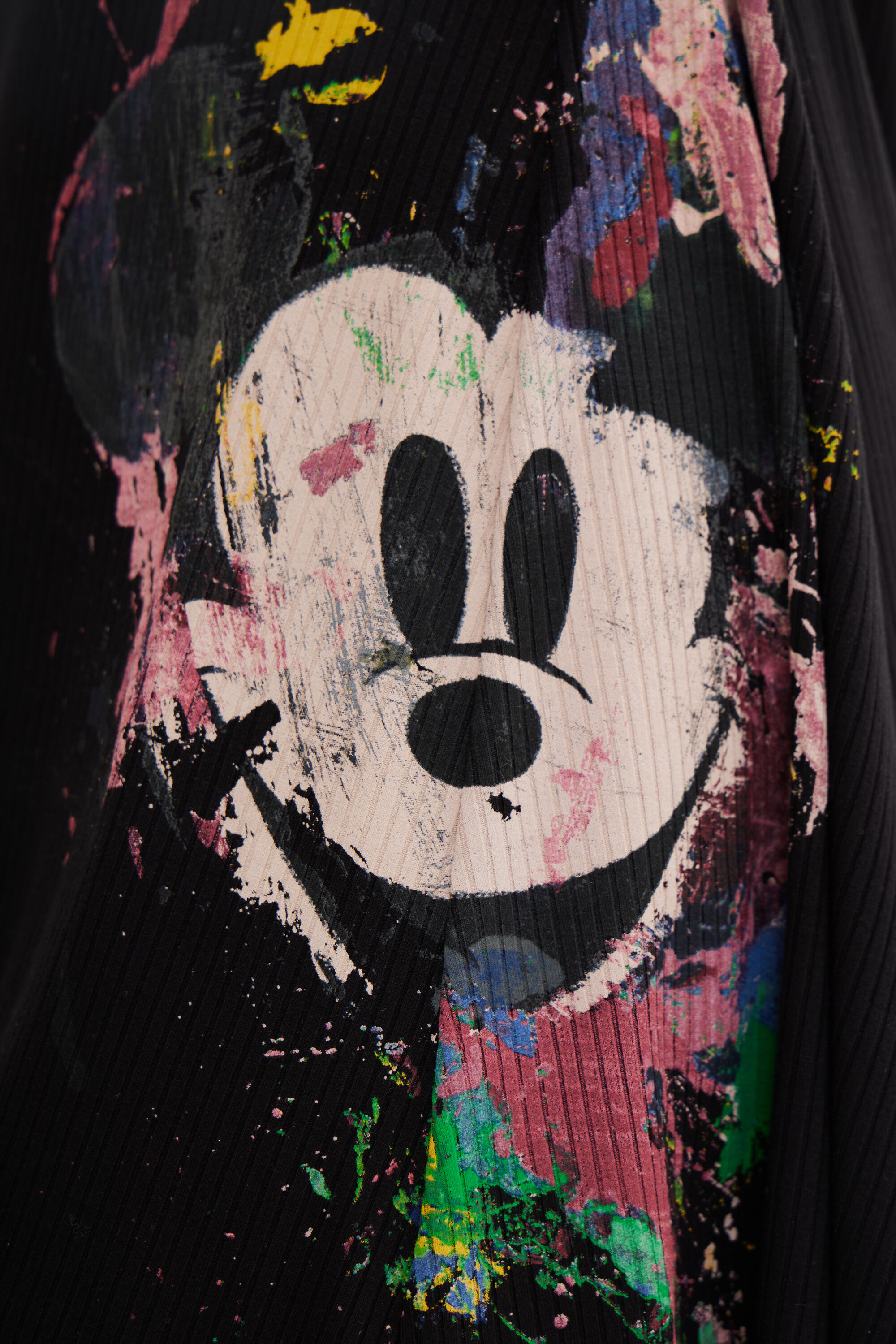 Robe patineuse courte Mickey Mouse