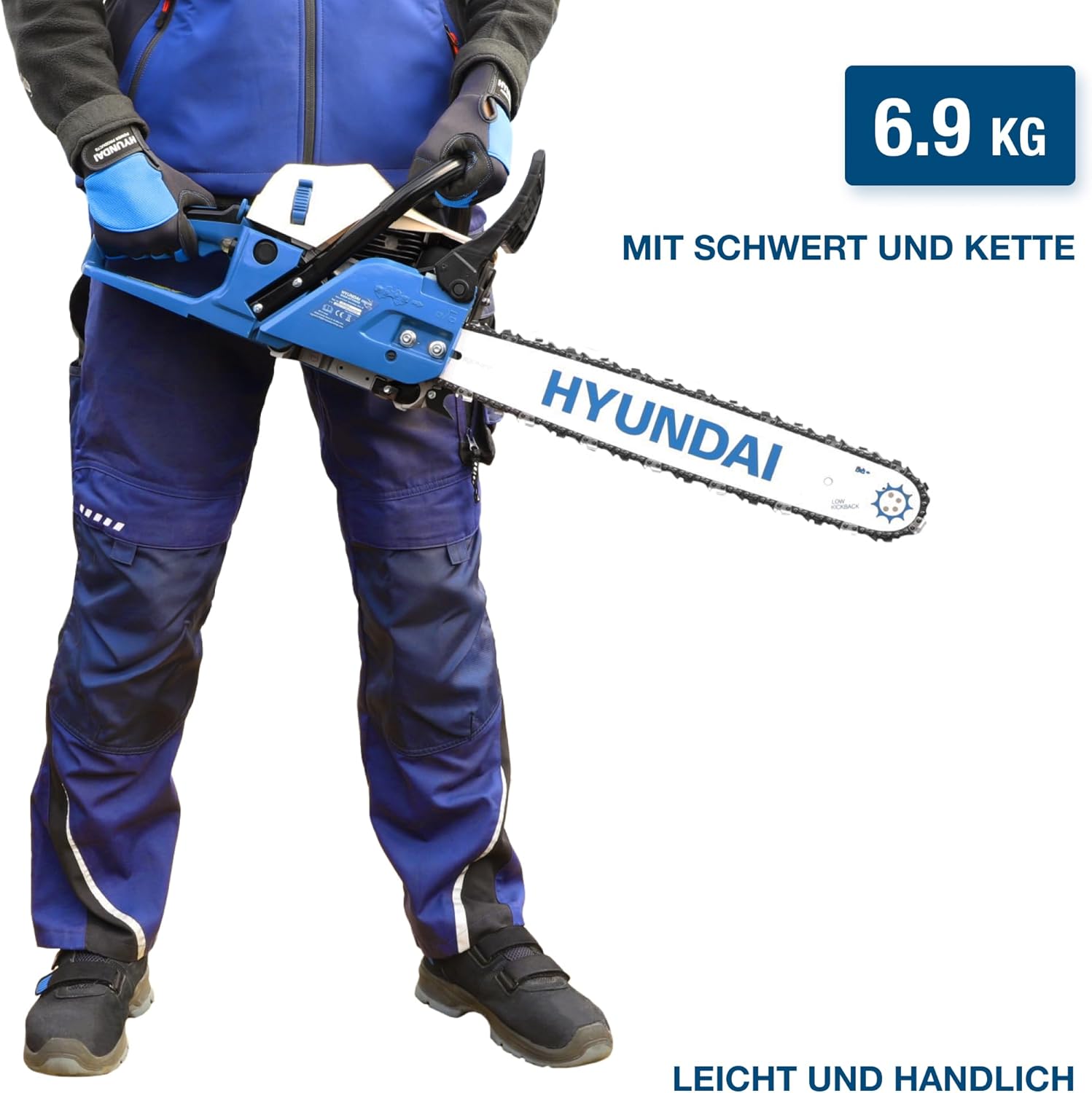 HYUNDAI Benzin-Kettensäge CS6220G | 51 cm/20