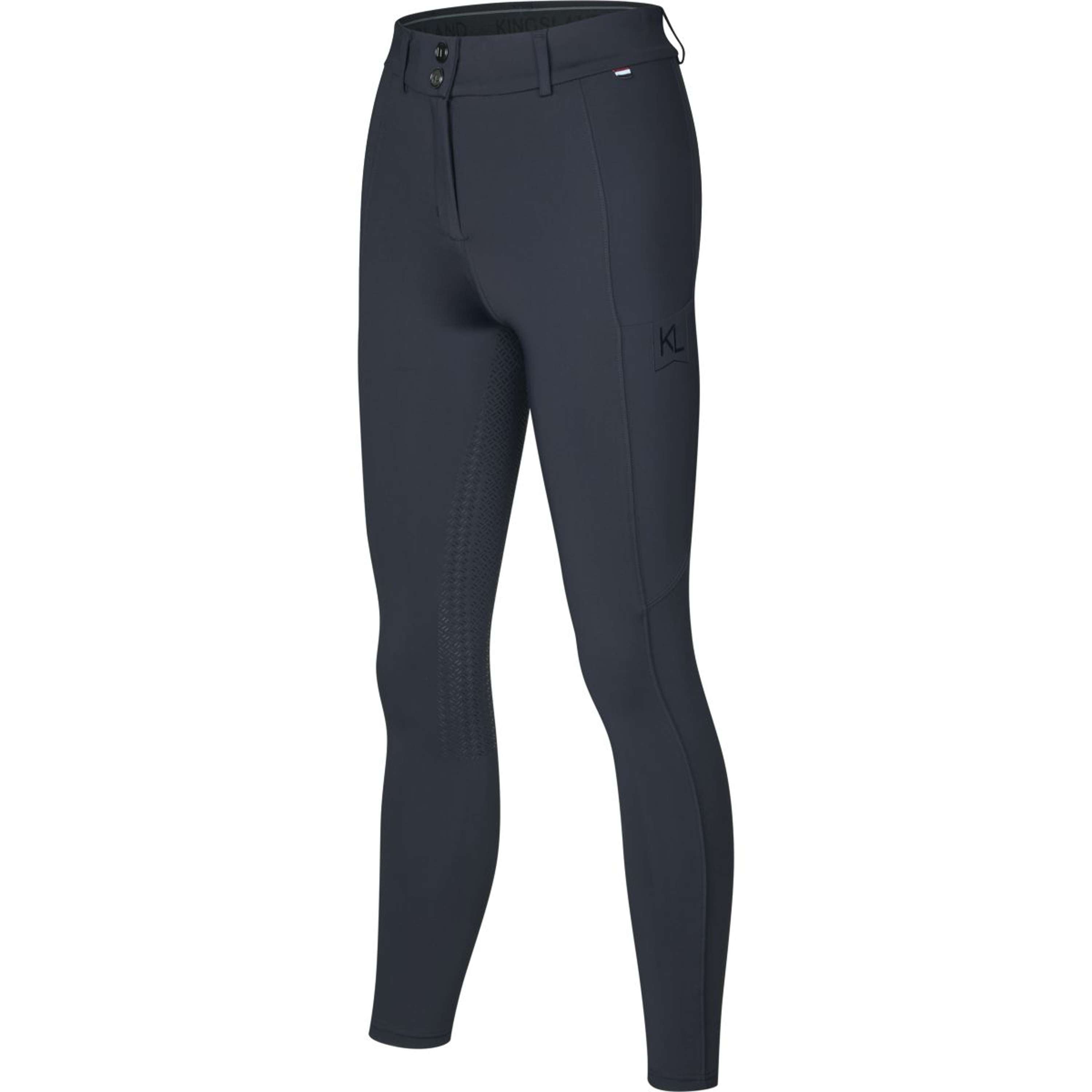 Kingsland Rijbroek KLKaya Full Grip Navy