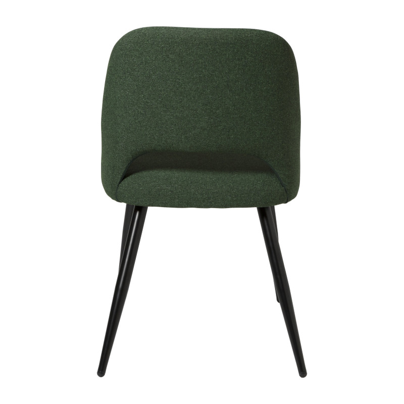 Eetkamerstoel Leonardo - groen - 82.5x61.5x48.5 cm