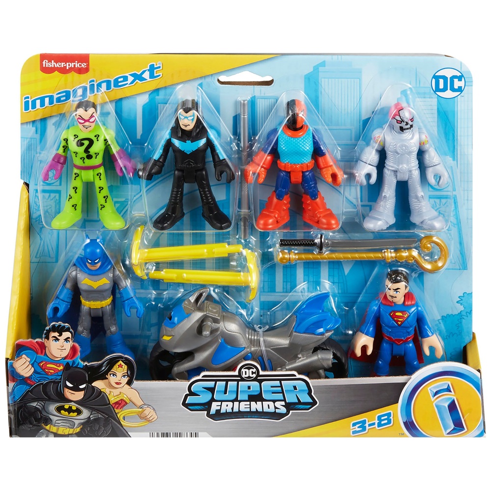 Fisher-Price Imaginext DC Super Friends Deluxe Figurenpackung