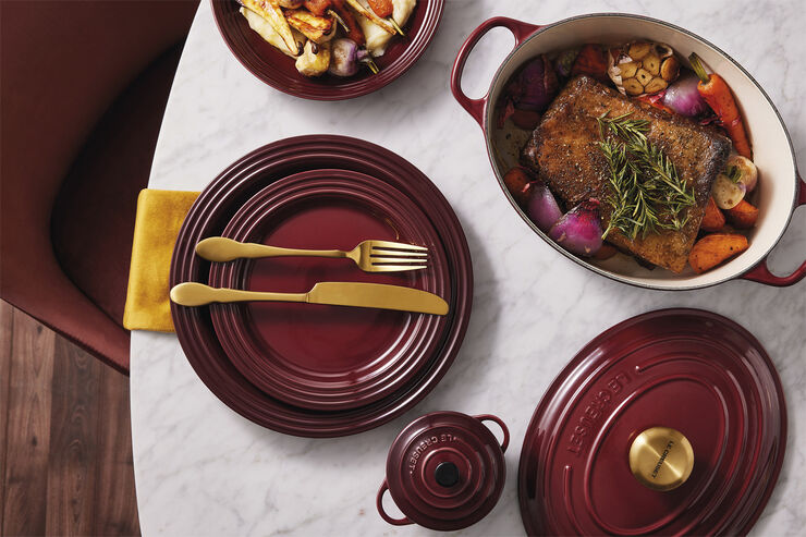 Le Creuset Tallerken 27cm Garnet Garnet