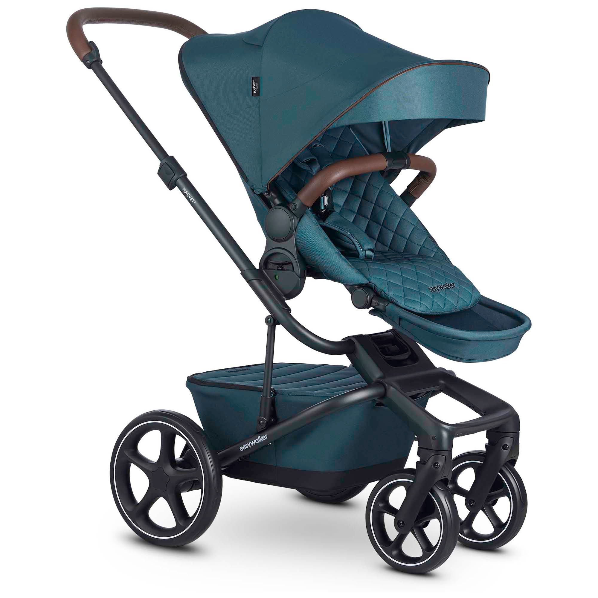 Easywalker Harvey5 Premium frame met zit Jade Green