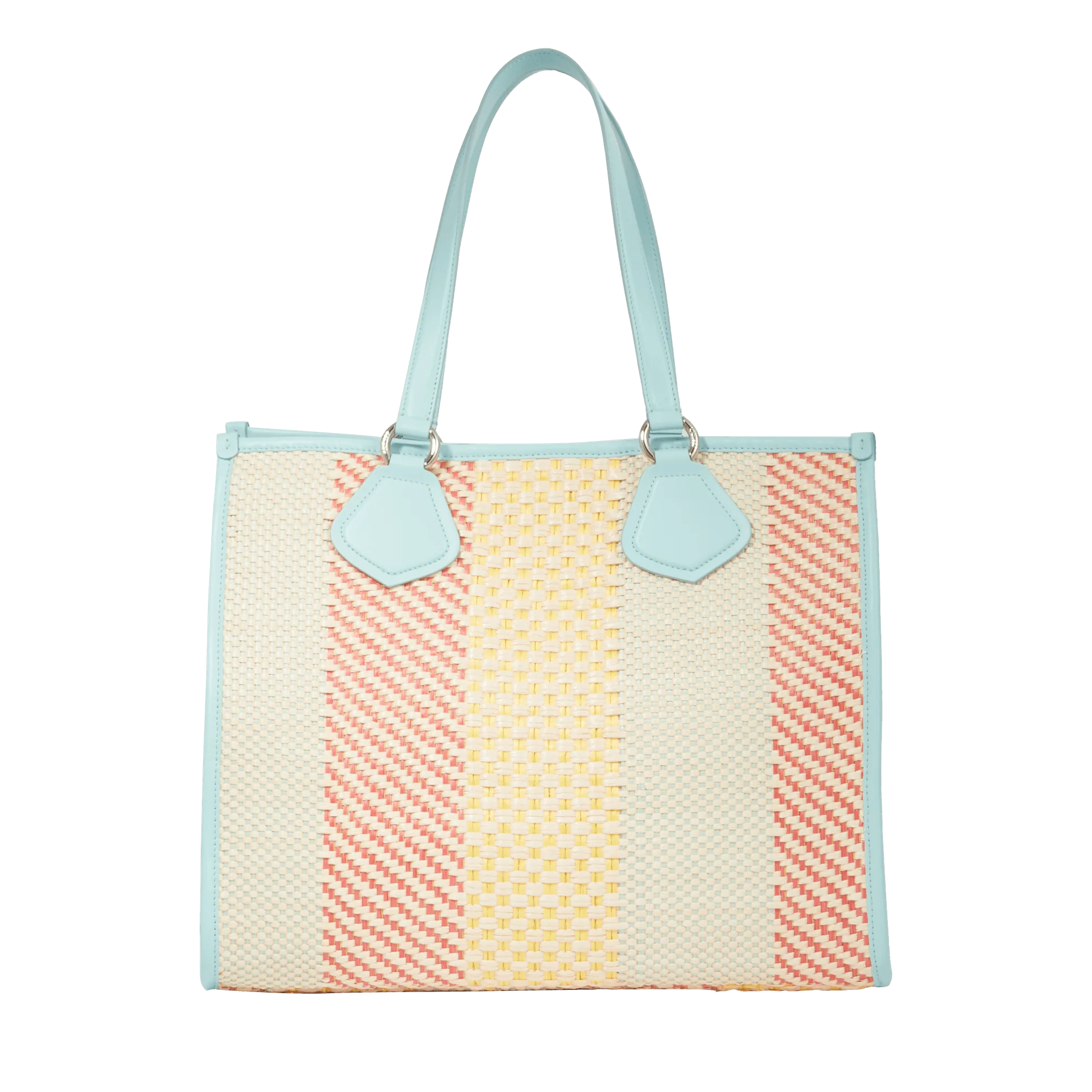 L tote Summer Tote-Multico Menthe