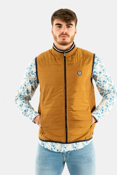Gilets ss manche Benson & Cherry stallone camel