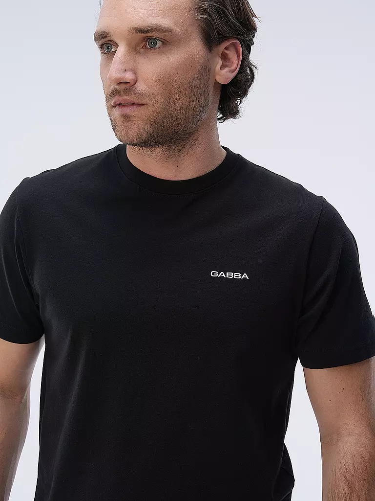 GABBA T-Shirt DUNE LOGO schwarz