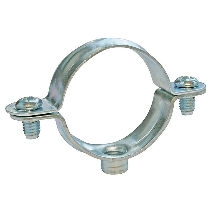 Collier de fixation simple pour tube Ø28 mm, lot de 5