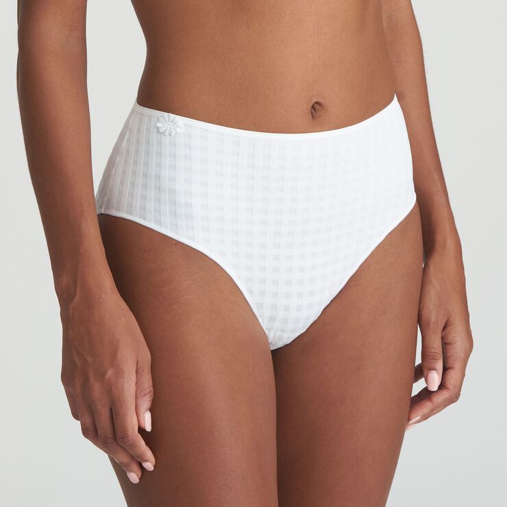 Marie Jo Avero høje trusser Råhvid