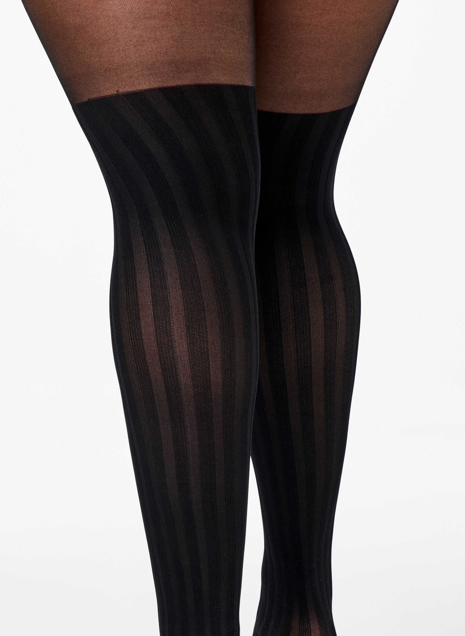 Overknee-look strømpebukser i 50 denier