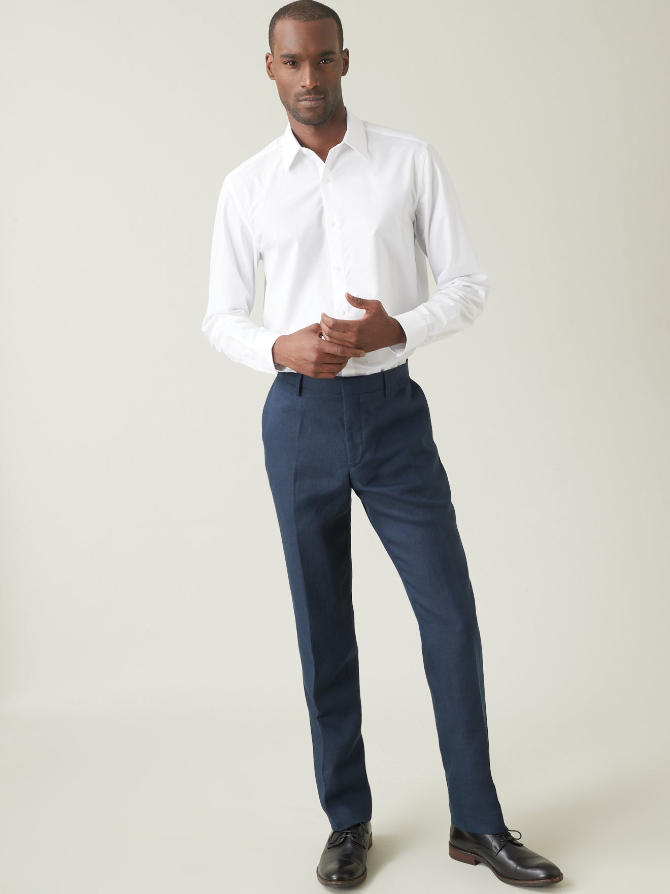 Chemise Regular Fit homme popeline unie easy care