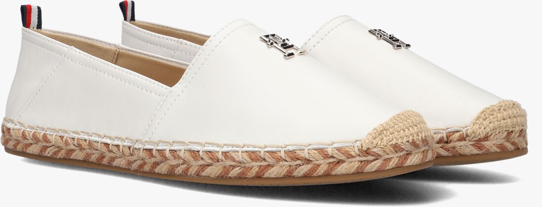 TOMMY HILFIGER witte tommy hilfiger espadrilles th flat espadrille