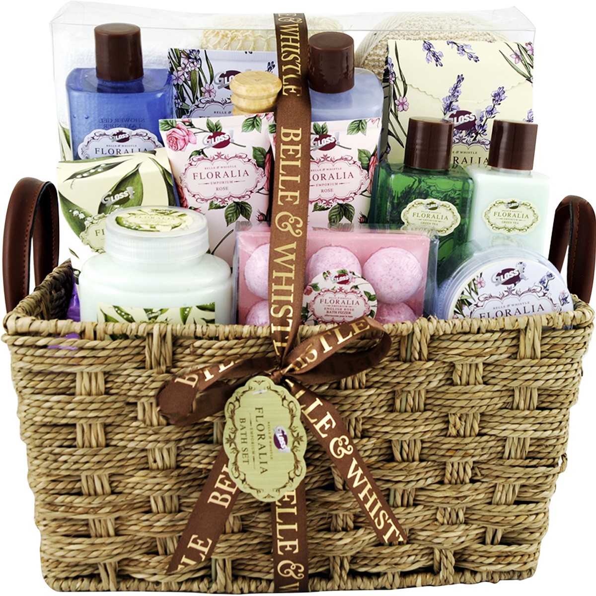 Corbeille de bain - Floralia - 17 produits