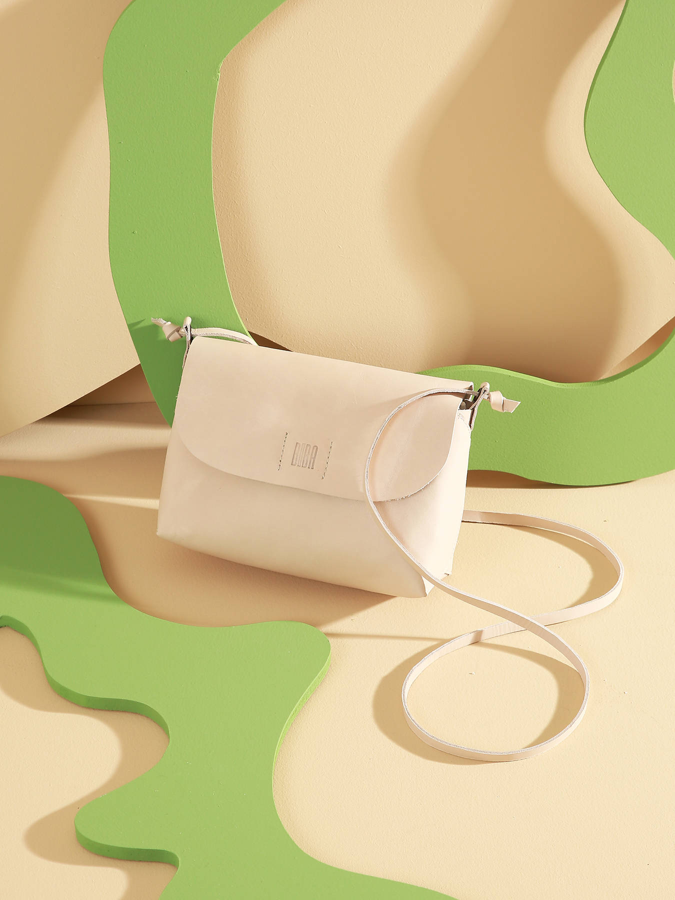 Sac bandoulire Natural cuir BIBA