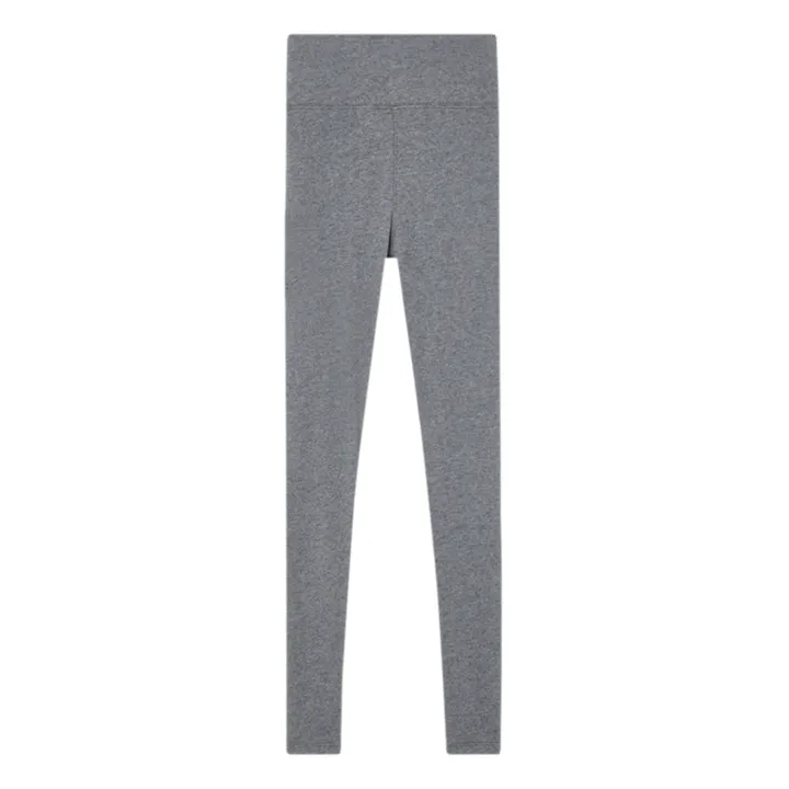 American Vintage Legging Ypawood | Gris anthracite chiné