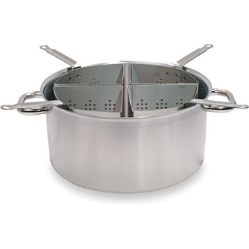 Faitout Excellence et cuit-pâtes inox 18,3 L Ø 36 cm