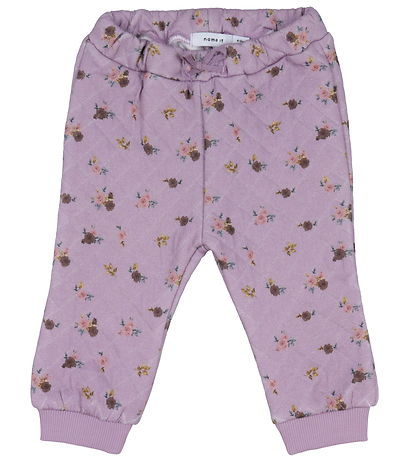 Name It Hosen - NbfRayia - Quilt - Lavender Mist